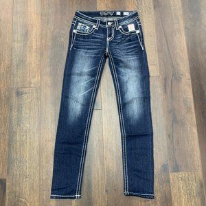 Miss Me Jeans Dk Blue Skinny MISS ME BIN 3